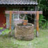 Vintage well in garden