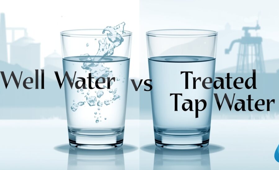 Differences Between Well Water and Treated Tap Water