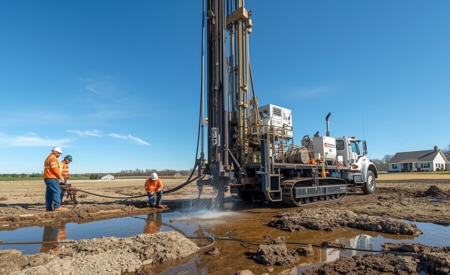 Well Drilling Process