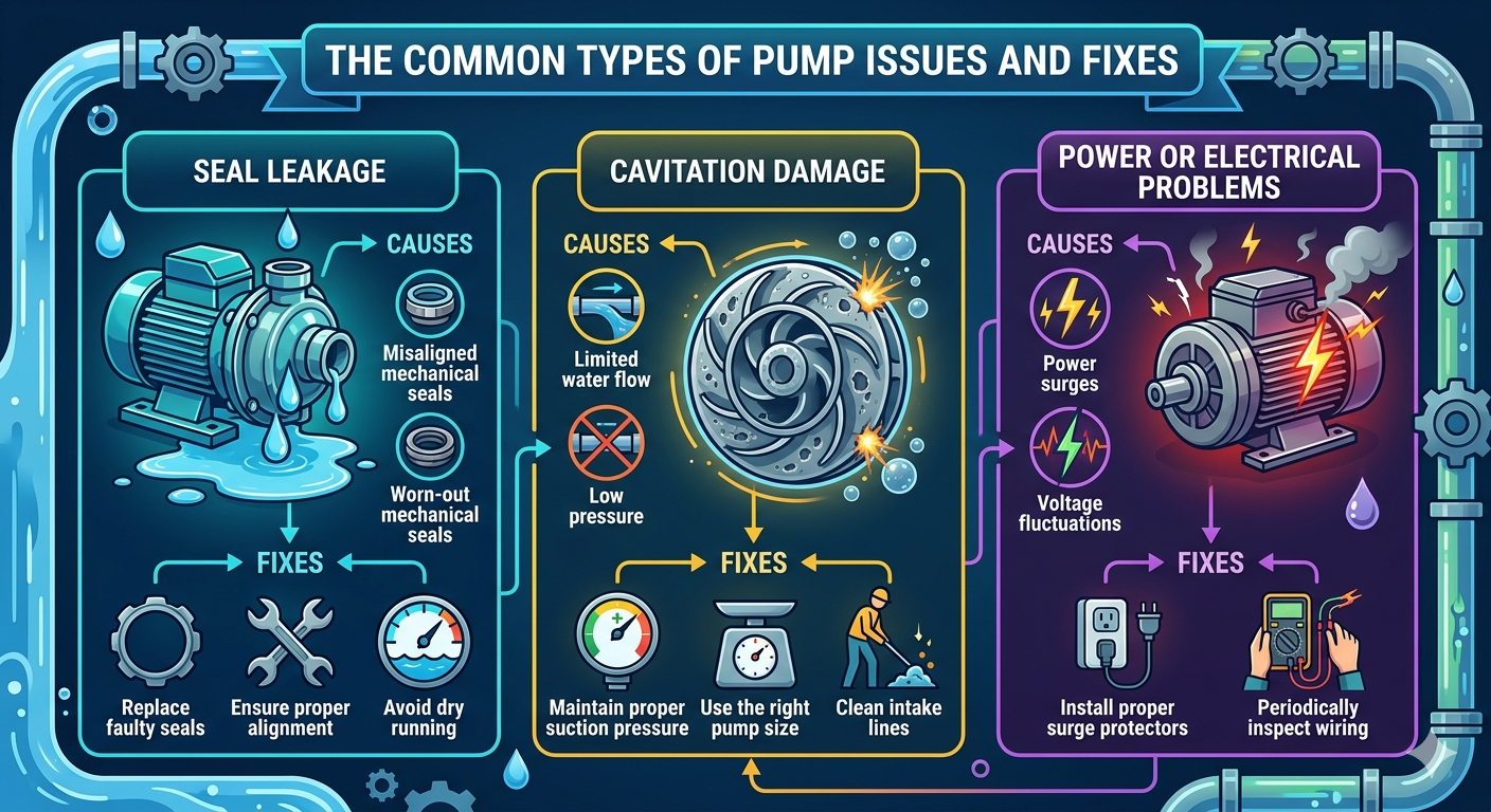 Common types of Pump Issues