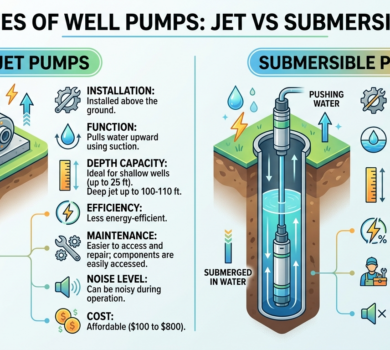 Types of Sumersible and Jet Pumps